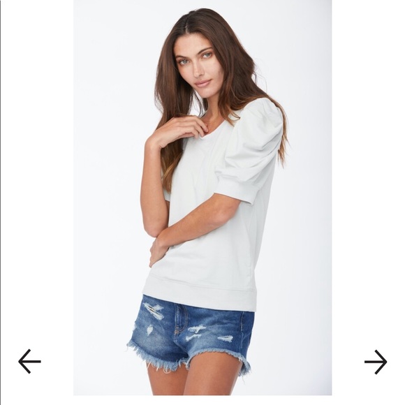 Sundays Puff Sleeve Top, NWT! - Picture 2 of 5